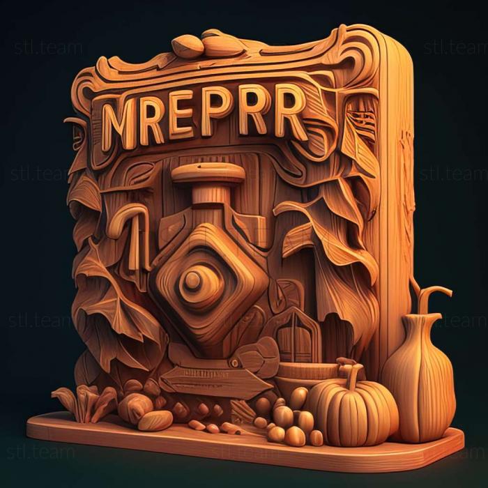 3D model MrPrepper game (STL)